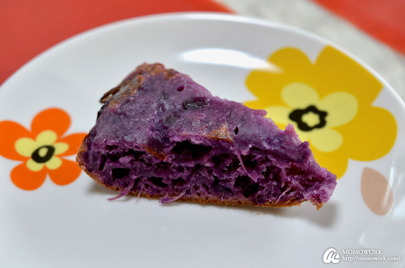 紫芋のホットケーキ